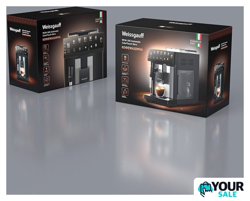 Кофемашина Weissgauff WCM-360 Automatic ColorTouch Nero - Изображение №10 — Интернет-магазин Your Sale