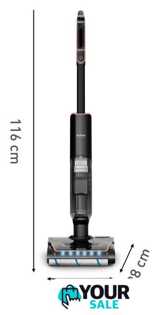 Вертикальный моющий пылесос Tefal X-Clean GF5736F4 - Изображение №8 — Интернет-магазин Your Sale