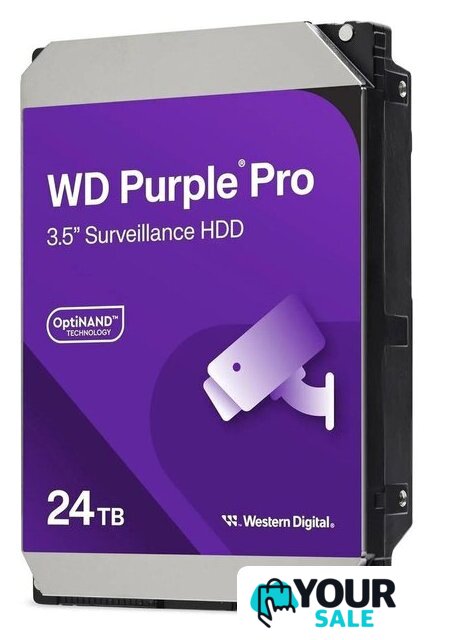 Жесткий диск WD Purple Pro 24TB WD241PURP - Изображение №2 — Интернет-магазин Your Sale