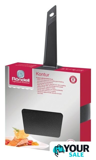 Сковорода Rondell Kontur RDA-1488 - Изображение №7 — Интернет-магазин Your Sale
