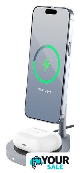 Беспроводное зарядное uBear Stage 2-in-1 WL06SG21-AD - Изображение №1 — Интернет-магазин Your Sale