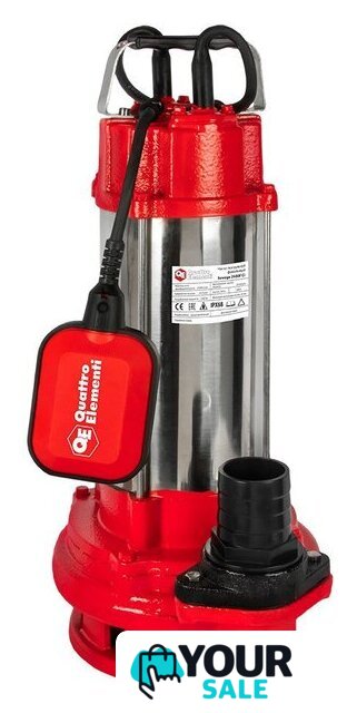 Фекальный насос Quattro Elementi Sewage 2500F Ci - Изображение №1 — Интернет-магазин Your Sale