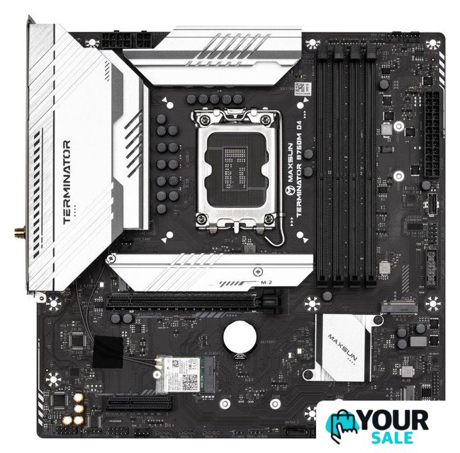 Материнская плата Maxsun Terminator B760M D4 WIFI6E - Изображение №1 — Интернет-магазин Your Sale