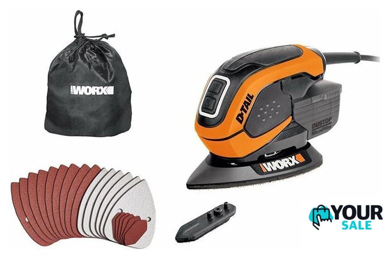 Виброшлифмашина Worx WX648 - Изображение №3 — Интернет-магазин Your Sale