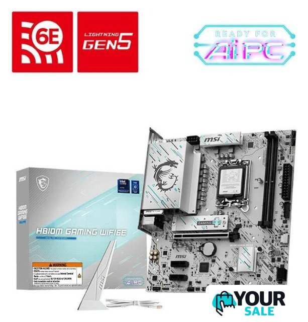 Материнская плата MSI H810M Gaming WiFi6E - Изображение №6 — Интернет-магазин Your Sale