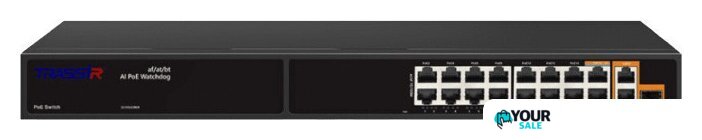 Неуправляемый коммутатор TRASSIR TR-NS11191S-285-16PoE - Изображение №1 — Интернет-магазин Your Sale
