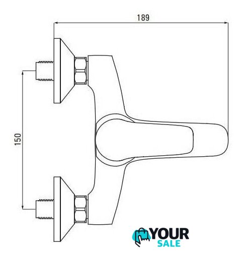 Смеситель Deante New Boro BMO 011M - Изображение №2 — Интернет-магазин Your Sale