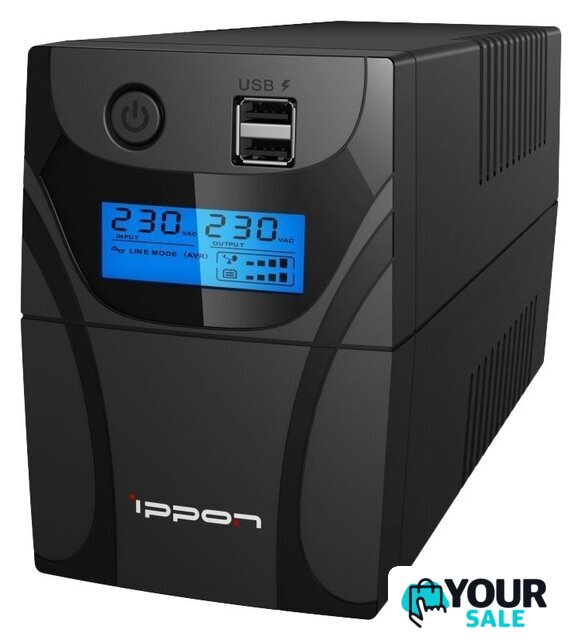 Источник бесперебойного питания IPPON Back Power Pro II 850 Euro - Изображение №1 — Интернет-магазин Your Sale