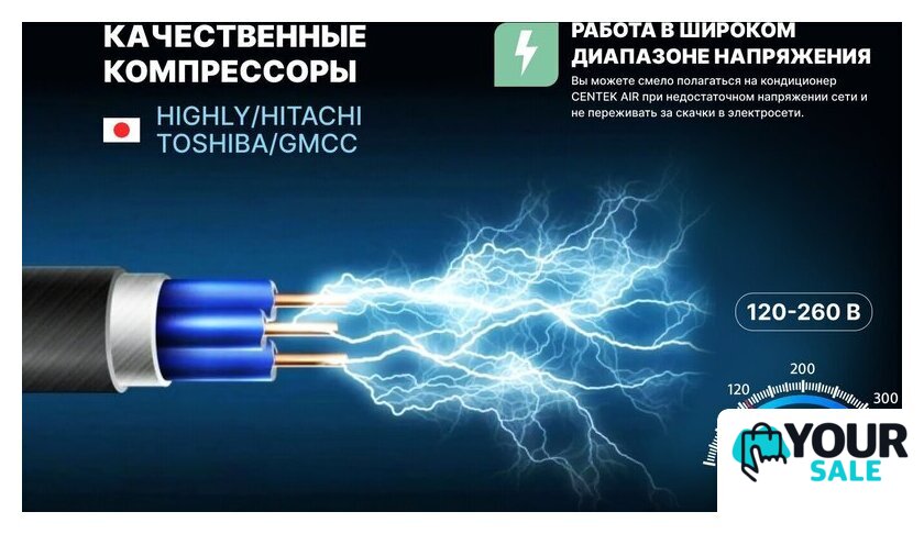 Кондиционер CENTEK CT-65I09 - Изображение №20 — Интернет-магазин Your Sale