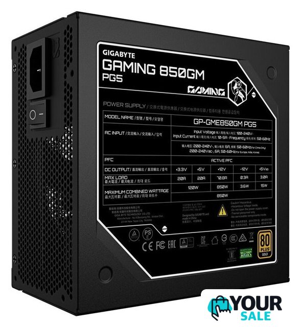 Блок питания Gigabyte Gaming 850GM PG5 - Изображение №4 — Интернет-магазин Your Sale