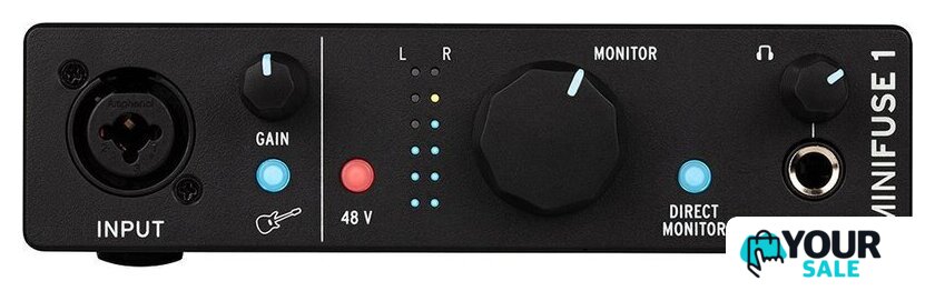 Аудиоинтерфейс Arturia MiniFuse 1 (черный) - Изображение №1 — Интернет-магазин Your Sale