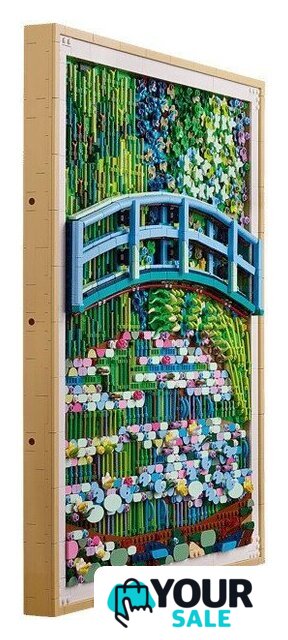 Конструктор LEGO Art 31220 Клод Моне — Мост через пруд с водяными лилиями - Изображение №5 — Интернет-магазин Your Sale