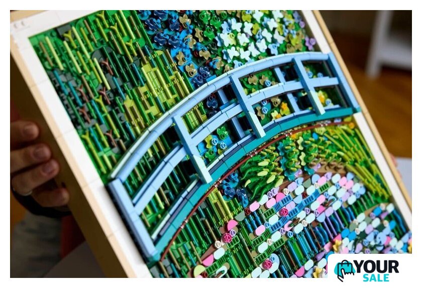 Конструктор LEGO Art 31220 Клод Моне — Мост через пруд с водяными лилиями - Изображение №15 — Интернет-магазин Your Sale