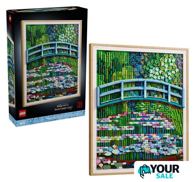 Конструктор LEGO Art 31220 Клод Моне — Мост через пруд с водяными лилиями - Изображение №1 — Интернет-магазин Your Sale