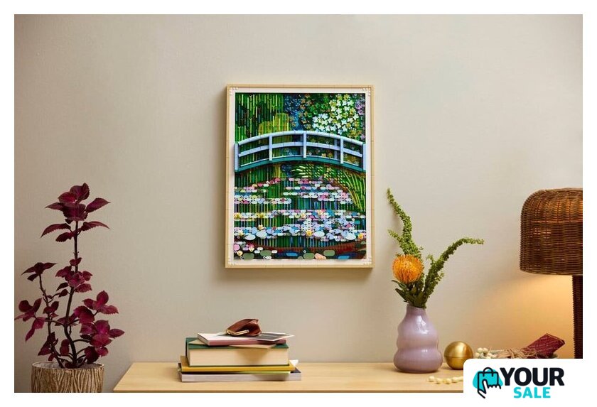Конструктор LEGO Art 31220 Клод Моне — Мост через пруд с водяными лилиями - Изображение №3 — Интернет-магазин Your Sale