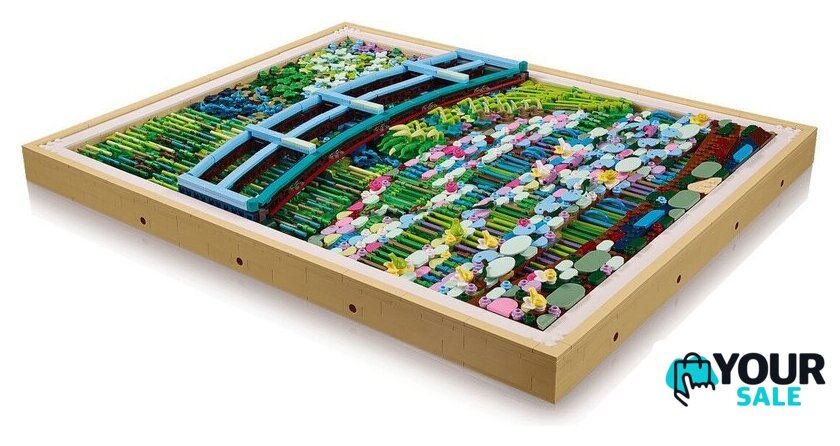 Конструктор LEGO Art 31220 Клод Моне — Мост через пруд с водяными лилиями - Изображение №4 — Интернет-магазин Your Sale