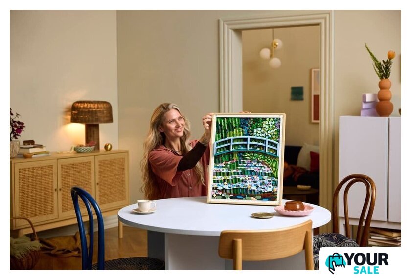 Конструктор LEGO Art 31220 Клод Моне — Мост через пруд с водяными лилиями - Изображение №8 — Интернет-магазин Your Sale