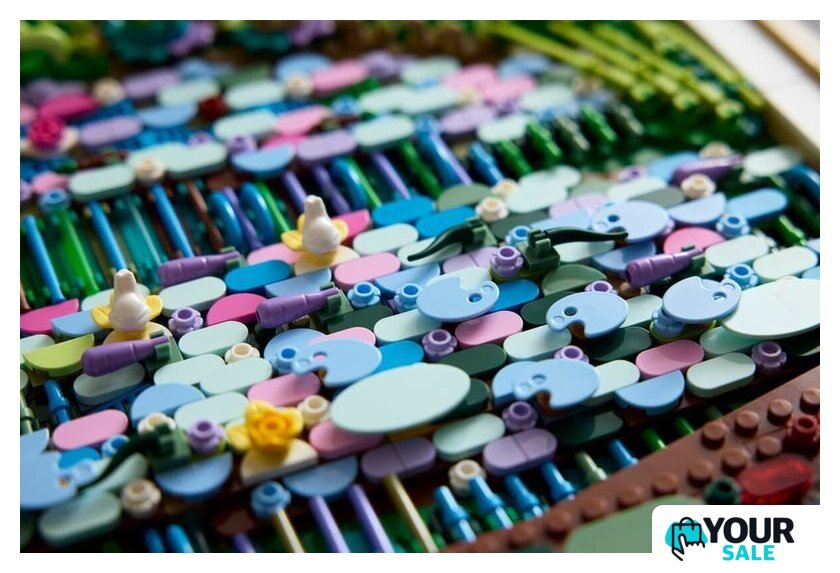 Конструктор LEGO Art 31220 Клод Моне — Мост через пруд с водяными лилиями - Изображение №14 — Интернет-магазин Your Sale