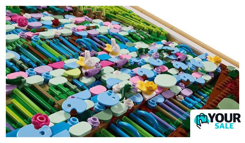 Конструктор LEGO Art 31220 Клод Моне — Мост через пруд с водяными лилиями - Изображение №6 — Интернет-магазин Your Sale