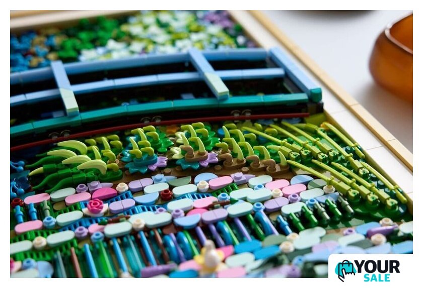 Конструктор LEGO Art 31220 Клод Моне — Мост через пруд с водяными лилиями - Изображение №12 — Интернет-магазин Your Sale