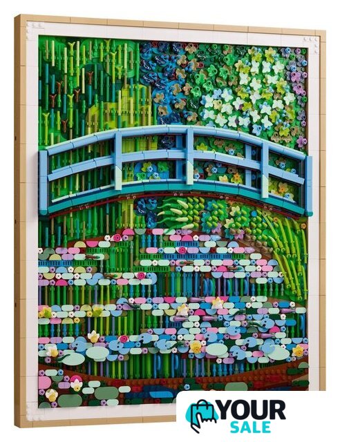 Конструктор LEGO Art 31220 Клод Моне — Мост через пруд с водяными лилиями - Изображение №2 — Интернет-магазин Your Sale