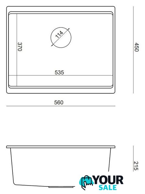 Кухонная мойка Quadron HQJ6045U2_PVDC1_U - Изображение №6 — Интернет-магазин Your Sale