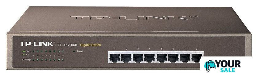 Неуправляемый коммутатор TP-Link TL-SG1008 - Изображение №1 — Интернет-магазин Your Sale