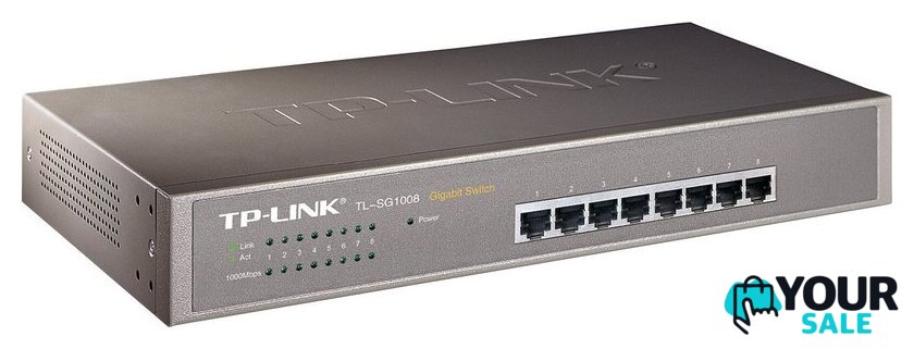 Неуправляемый коммутатор TP-Link TL-SG1008 - Изображение №2 — Интернет-магазин Your Sale