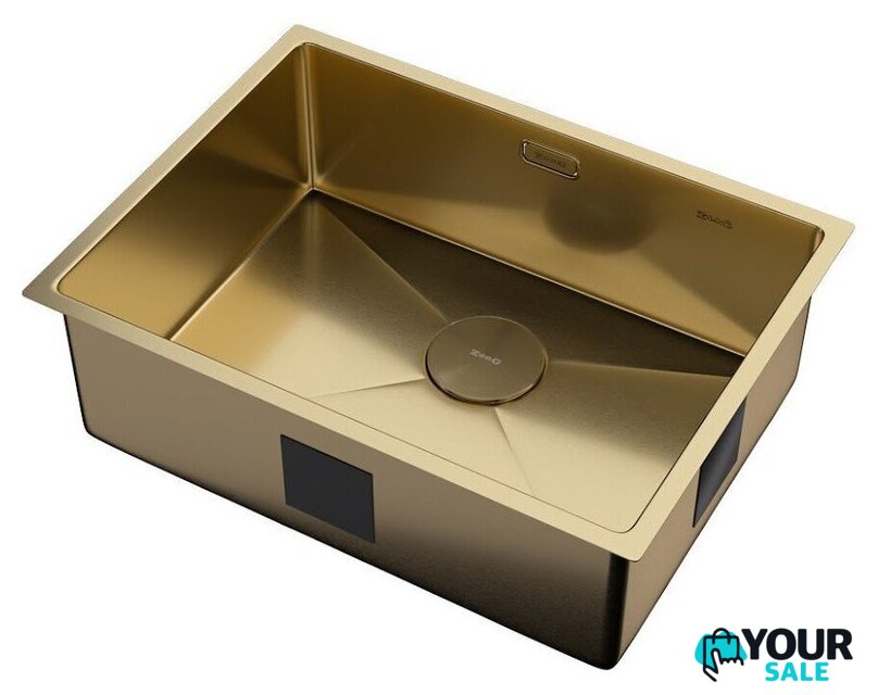 Кухонная мойка ZorG Zerox 59 U / IF PVD Gold - Изображение №2 — Интернет-магазин Your Sale