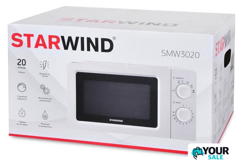 Микроволновая печь StarWind SMW3020 - Изображение №11 — Интернет-магазин Your Sale