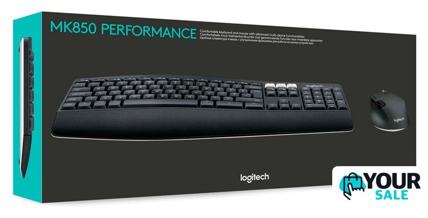 Офисный набор Logitech Wireless Desktop MK850 920-008226 - Изображение №7 — Интернет-магазин Your Sale