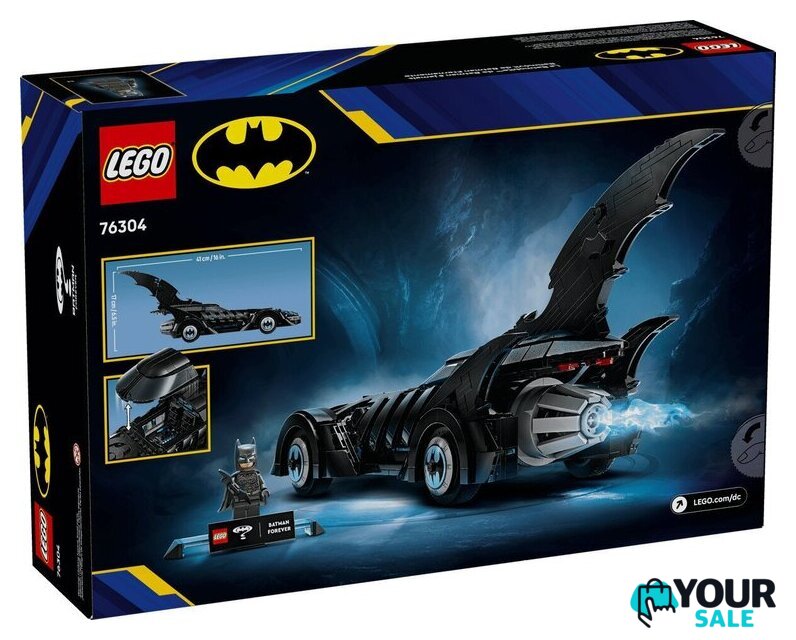 Конструктор LEGO DC 76304 Бэтмен навсегда: Бэтмобиль - Изображение №13 — Интернет-магазин Your Sale