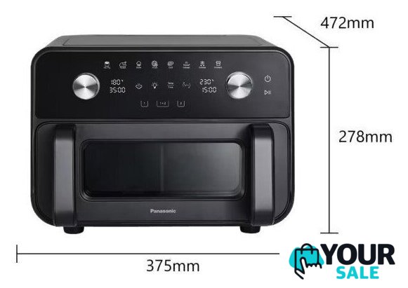 Аэрогриль (аэрофритюрница) Panasonic NF-BC1000KXE - Изображение №10 — Интернет-магазин Your Sale