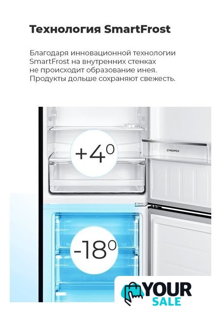 Холодильник MAUNFELD MFF176SFSB - Изображение №14 — Интернет-магазин Your Sale
