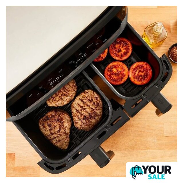 Аэрогриль (аэрофритюрница) Tefal Dual Easy Fry & Grill EY901AE0 - Изображение №8 — Интернет-магазин Your Sale