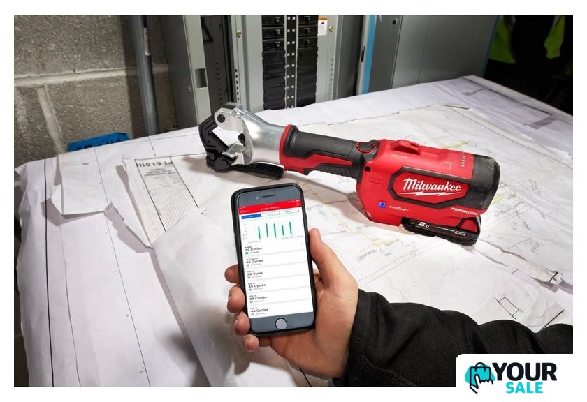 Кримпер Milwaukee M18 HDCT-202C 4933471950 (с 2-мя АКБ, кейс) - Изображение №4 — Интернет-магазин Your Sale