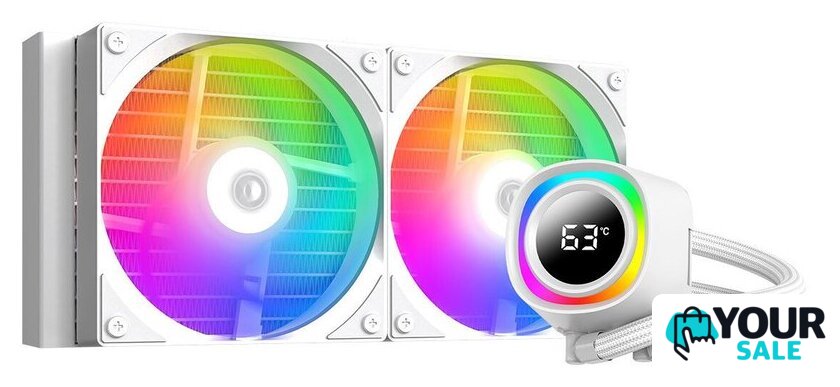 Система жидкостного охлаждения для процессора ID-Cooling FX240 TD White - Изображение №1 — Интернет-магазин Your Sale