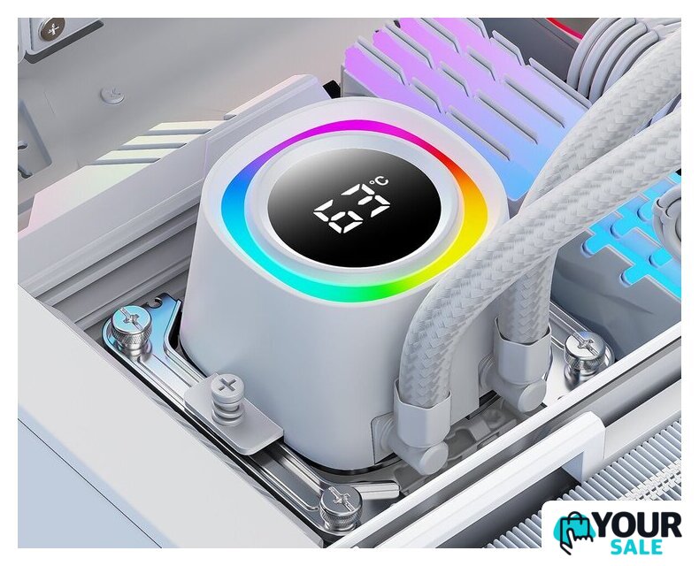 Система жидкостного охлаждения для процессора ID-Cooling FX240 TD White - Изображение №11 — Интернет-магазин Your Sale