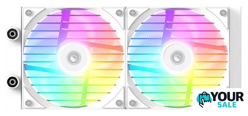 Система жидкостного охлаждения для процессора ID-Cooling FX240 TD White - Изображение №3 — Интернет-магазин Your Sale