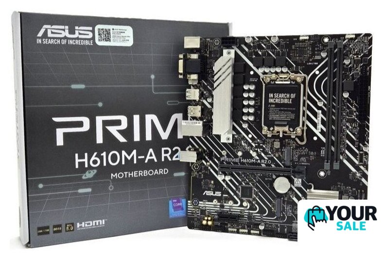 Материнская плата ASUS Prime H610M-A R2.0 - Изображение №3 — Интернет-магазин Your Sale
