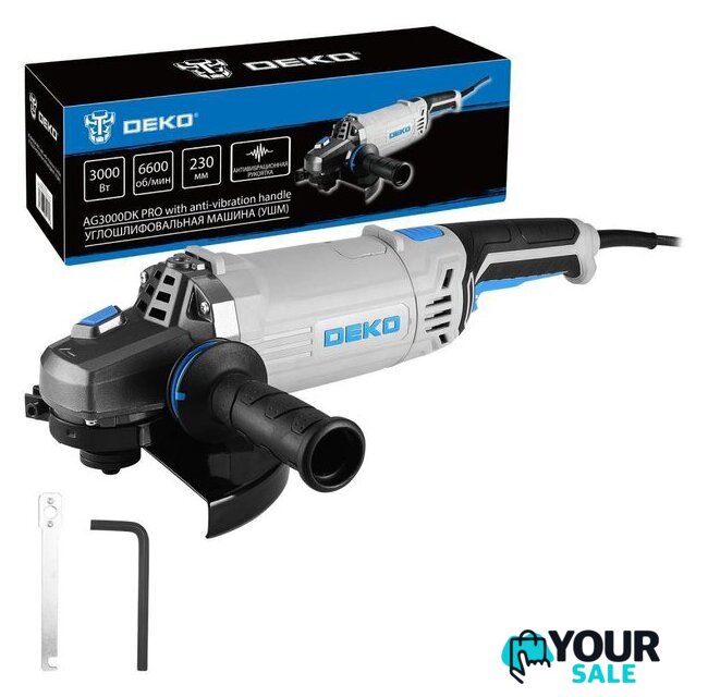 Угловая шлифмашина Deko AG3000DK PRO 083-1032 - Изображение №1 — Интернет-магазин Your Sale