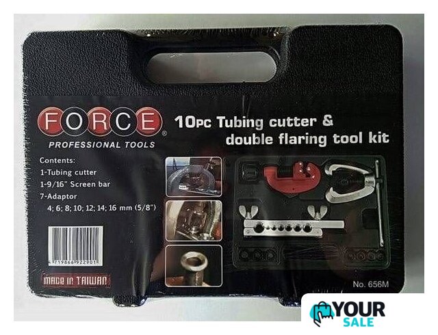 Инструмент для развальцовки трубок Force 656M (10 пр.) - Изображение №3 — Интернет-магазин Your Sale