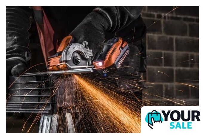Дисковая (циркулярная) пила AEG Powertools BMMS 18SBL-0 4935472280 (без АКБ) - Изображение №4 — Интернет-магазин Your Sale