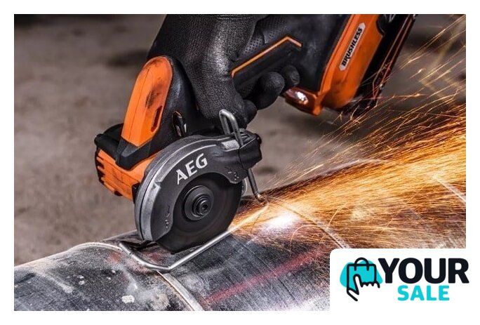 Дисковая (циркулярная) пила AEG Powertools BMMS 18SBL-0 4935472280 (без АКБ) - Изображение №7 — Интернет-магазин Your Sale