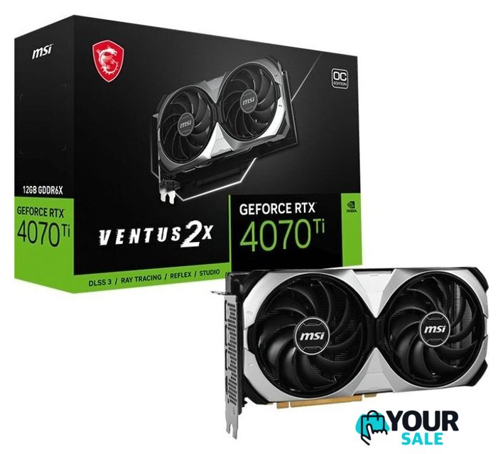 Видеокарта MSI GeForce RTX 4070 Ti Ventus 2X 12G OC - Изображение №6 — Интернет-магазин Your Sale