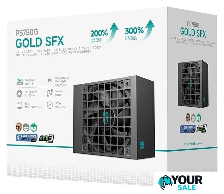 Блок питания DeepCool GamerStorm PS750G - Изображение №7 — Интернет-магазин Your Sale