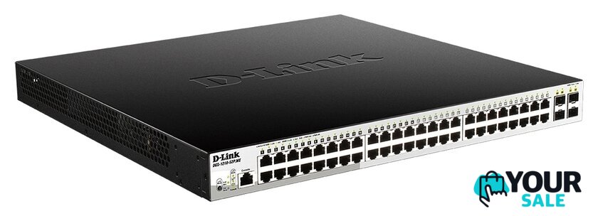 Управляемый коммутатор 2-го уровня D-Link DGS-1210-52P/ME/B1A - Изображение №2 — Интернет-магазин Your Sale