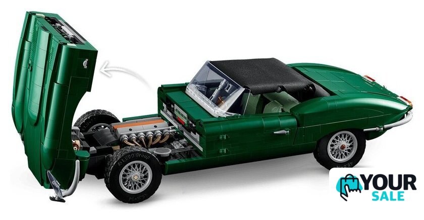 Конструктор LEGO Icons 11381 Jaguar E-Type - Изображение №4 — Интернет-магазин Your Sale