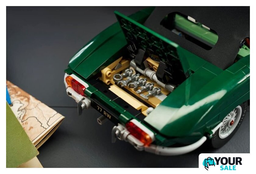 Конструктор LEGO Icons 11381 Jaguar E-Type - Изображение №16 — Интернет-магазин Your Sale