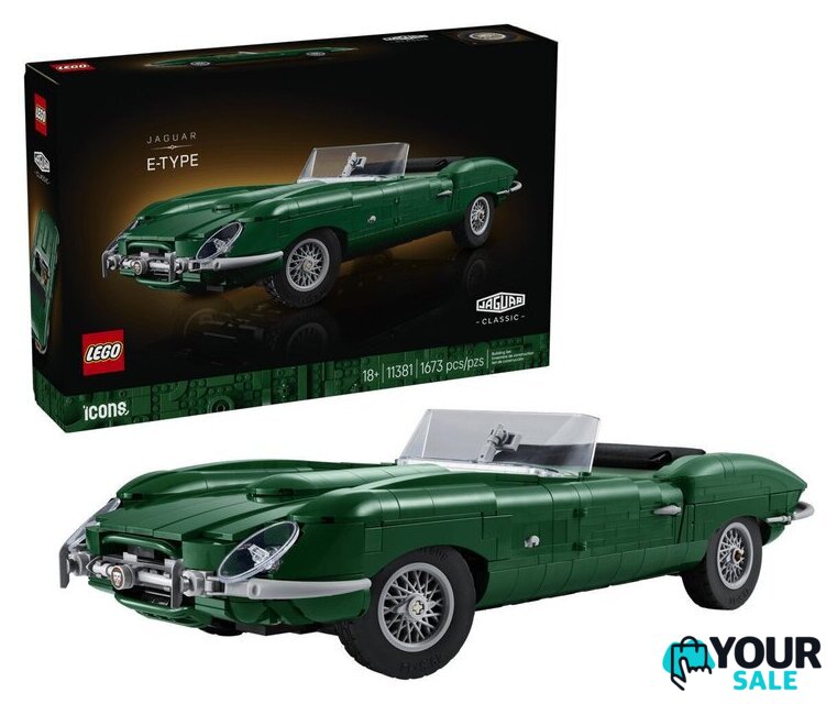 Конструктор LEGO Icons 11381 Jaguar E-Type - Изображение №1 — Интернет-магазин Your Sale